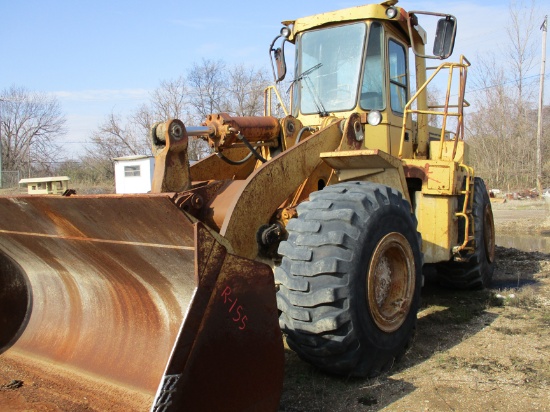 CATERPILLAR 966D WHEEL LOADER,  ARTICULATED, CAB, GP LOADER BUCKET S# 99Y03