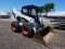 2011 BOBCAT 5850 SKID STEER LOADER, 9160 HRS ON METER  TWO SPEED,  CANOPY,