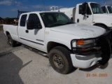 2007 GMC 2500 HD PICKUP TRUCK, 248,688 MILES  EXTENDED CAB,6.6L DURAMAX DIE