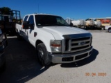 2008 FORD F250XLT PICKUP TRUCK,  CREWCAB, 6.4L POWERSTROKE DIESEL ENGINE, A