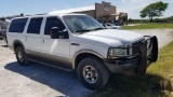 2004 Ford 4x4 Excursion SUV , V10 Gas , A/T , A/C , P/S , 3rd Row Seating ,