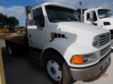 2006 STERLING ACTERRA FLATBED TRUCK, 41,475 MILES  6.3L MERCEDES-BENZ DIESE