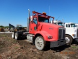 2008 KENWORTH T800 DAYCAB TOTER/TRACTOR TRUCK, 509K+ MILES  CUMMINS ISX 425