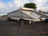 1999 RED RIVER LB237 LIVE BOTTOM ASPHALT TRAILER,  42’,  SPRING SUSPENSION