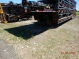 2009 INTERSTATE 100LGB LOWBOY EQUIPMENT TRAILER,  50 TON, FIXED NECK, TRI-A