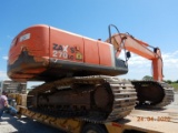 2008 HITACHI 270LC HYDRAULIC EXCAVATOR,  CAB & A/C,  NO BUCKET,  OWNER STAT