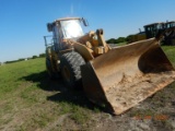 2005 CATERPILLAR 966H WHEEL LOADER, 17,806 HRS  CAB & A/C, BUCKET ,  RIDE C