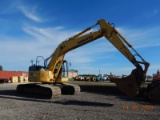 2008 KOMATSU PC 228 USLC EXCAVATOR , 5648 HRS  CAB & A/C , Q/C BUCKET ,AUX