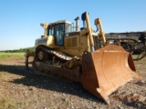 2004 CATERPILLAR D8R CRAWLER DOZER, 11,210 HRS  CAB, AC, SEMI-U BLADE, MS R