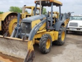 2007 JOHN DEERE 410J LOADER BACKHOE, 7167 HRS  CANOPY, 4X4, QUICK ATTACH FR