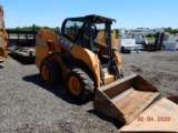 2012 CASE SR220 SKID STEER LOADER, 2603 HRS ON METER  CANOPY, BUCKET, HYDRA