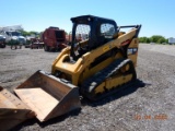 2017 CATERPILLAR 299D2 TRACK SKID STEER LOADER, M 1123 HOURS ON METER  CANO