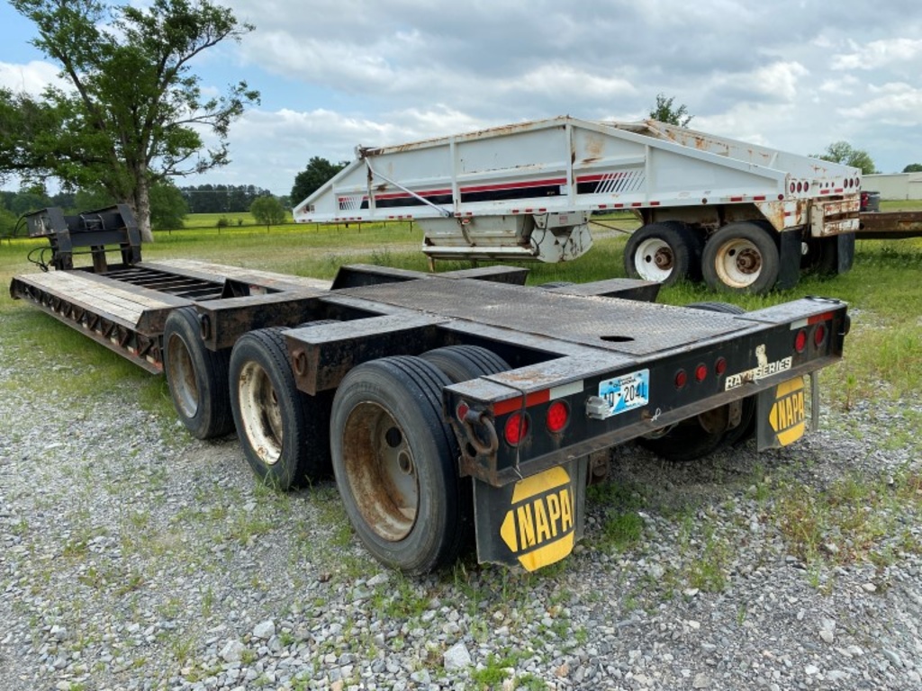 2004 FONTAINE RAM 50 50-TON LOWBOY, - LOCATED IN MCALESTER, OKLAHOMA - HYD  | Heavy Construction Equipment Construction Trailers | Online Auctions |  Proxibid