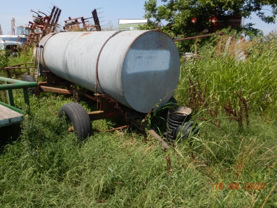 WATER WAGON,  1000 GALLON, LOCATION: ALTHEIMER, AR