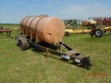 WATER WAGON,  1000 GALLON, TANDEM AXLE, LOCATION: ALTHEIMER, AR