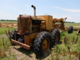 ALLIS CHALMERS AD-40-231 ROAD GRADER,  DETROIT DIESEL, 2 STICK TRANSMISSION