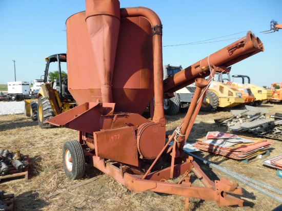 FEED MIXER,  PTO DRIVEN, TRAILER MOUNTED