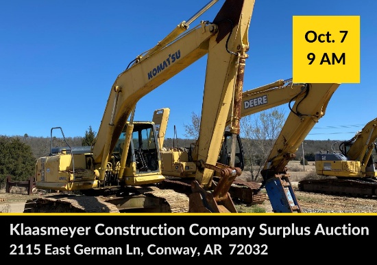 KLAASMEYER CONSTRUCTION COMPANY AUCTION