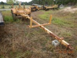 SHOPBUILT POLE TRAILER,  EXTENDABLE,