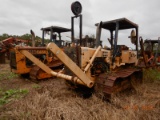 CASE 475 CRAWLER CABLE PLOW,  ***NON-RUNNER***, REEL CARRIER, NO SHANK ON P