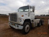 FORD 9000 TRUCK TRACTOR,  DAY CAB, CUMMINS, 10 SPEED, PS, TWIN SCREW ON HEN