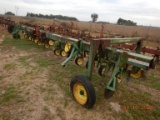 JOHN DEERE 825 CULTIVATOR,  8 ROW, NEW PLOWS WITH CARRIER