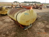 300 GALLON CHEMICAL TANK WITH FRAME