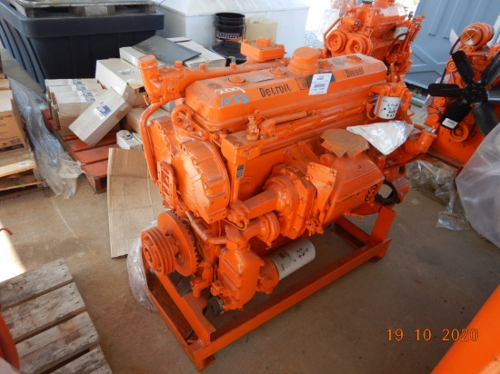 DETROIT 6R71 DIESEL ENGINE   LOAD OUT FEE: $10.00 S# 6A401199