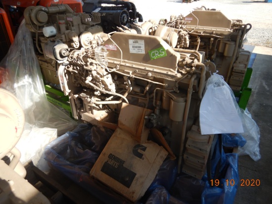 CUMMINS DIESEL ENGINE,  8.3 LITRE, 230-HP LOAD OUT FEE: $10.00 S# 60324489