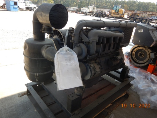 DEUTZ BF6L-914C DIESEL ENGINE,  170-HP LOAD OUT FEE: $10.00 S# 8861388