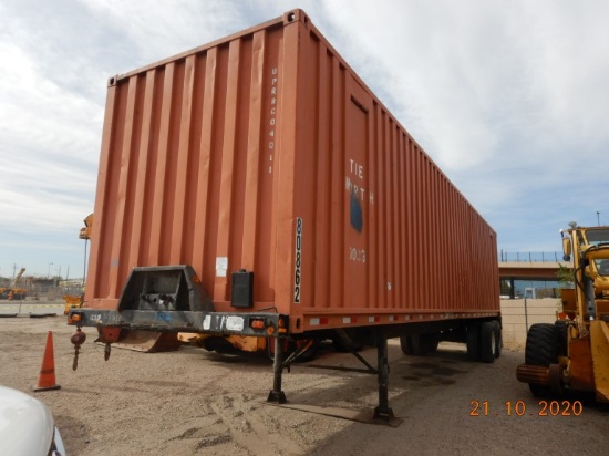1968 STRICK CONTAINER TRAILER S# 587923