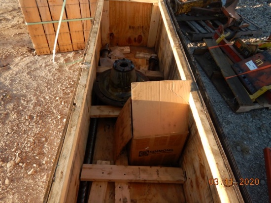 CRATE WITH HUB AND SHAFT