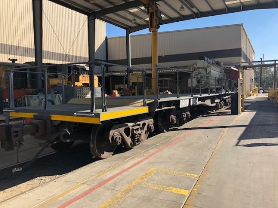 USED FLATCAR  (LOCATED IN COLTON, CA - ITEM SELLS AS IS AND THE BUYER AGREE