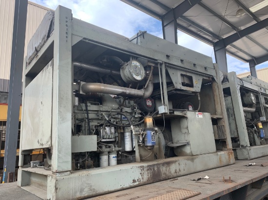 LOCOMOTIVE GENERATOR SET,  USED, NGEN ENGINE ASSEMBLY NRE, COMPLETE, CUMMIN