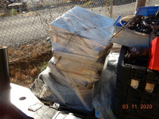 PALLET WITH BRAKE GRID RESISTORS