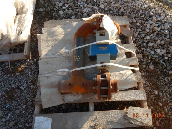 FLO-TORK P2000-94-AL-ET-MS13-RKH-F-CW ROTARY ACTUATOR S# 104246