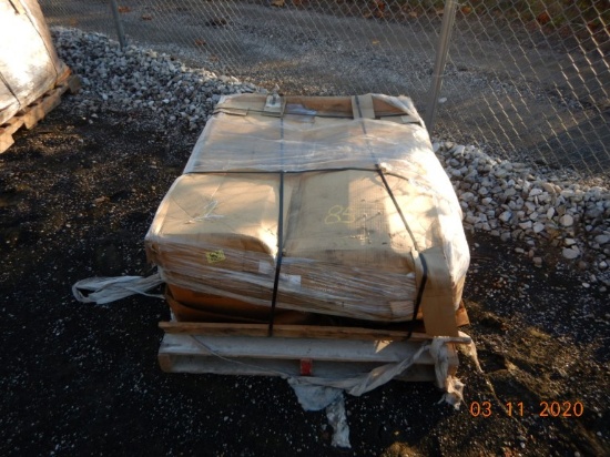 PALLET WITH ELECTROMOTIVE FILTER KITS