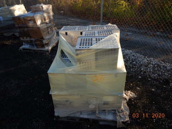 PALLET WITH (16) 40059335 MODULE CABINET CHASSIS EMD UTEX 40059335UX FOR SD
