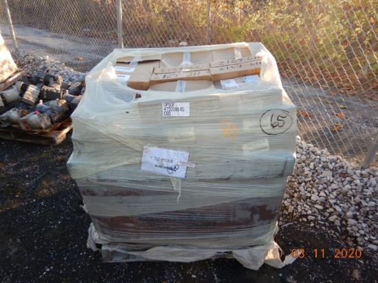 PALLET WITH (65) VOLTAGE REGULATORS