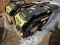 RYOBI 4000 WATT PORTABLE GENERATOR,  GAS POWERED