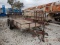 UTILITY TRAILER,  BUMPER PULL, 14', TANDEM AXLE, SPRING RIDE, SIDE & REAR R