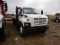 2005 CHEVROLET C6500 FLATBED DUMP TRUCK, 154,091+ mi,  DAY CAB, 8.1L GAS, 5