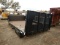 STEEL FLATBED,  12', WITH LIFTGATE