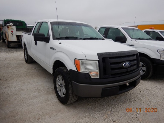 2012 FORD F150XL PICKUP TRUCK, 239,585 MILES  2WD, EXTENDED CAB, 3.7L GAS,