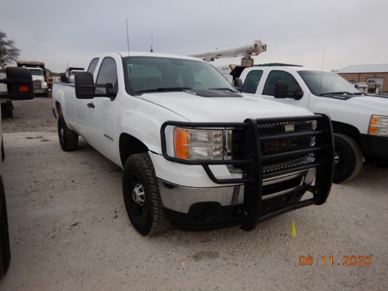 2011 GMC 2500 PICKUP TRUCK, 149K+ MILES  2WD, EXTENDED CAB, 6.0L GAS, A/T,