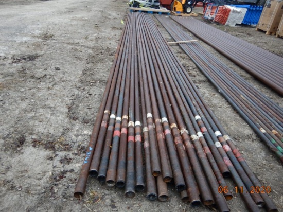 (25) LENGTHS OF TUBING,  2-1/2