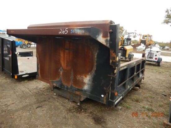 RODGERS DUMP BED,  10', WITH HYDRAULIC CYLINDER