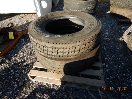 ASSORTED TRUCK TIRES