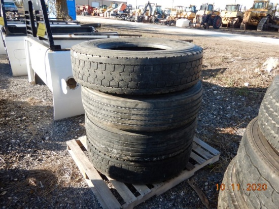 ASSORTED TRUCK TIRES