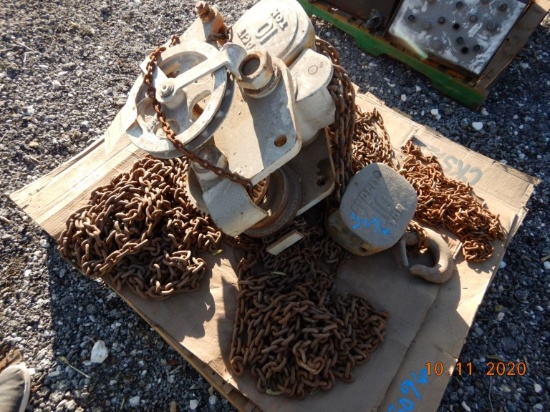 OVERHEAD WINCH,  10 TON CAPACITY